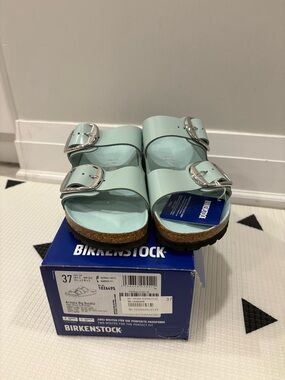 Birkenstock Arizona Big Buckle Sandals in Mint